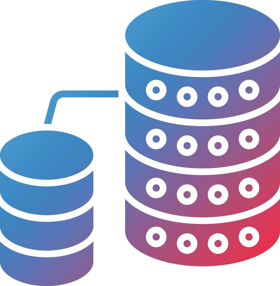 icono de vector de base de datos