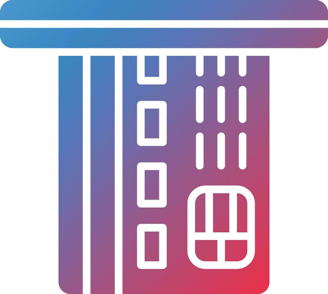 Insert Card Vector Icon