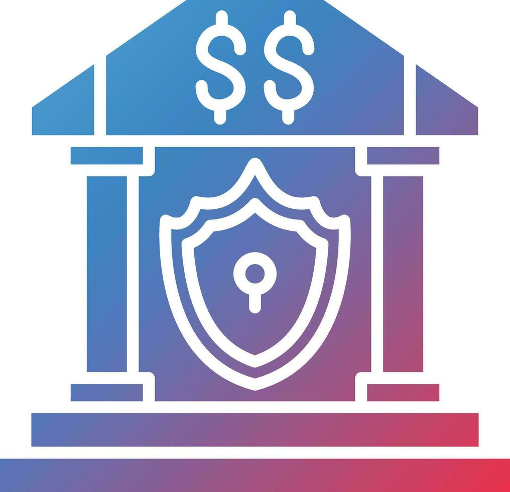 Bank Security Vector Icon