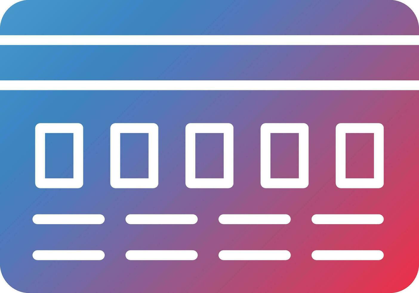 Credit Card Vector Icon