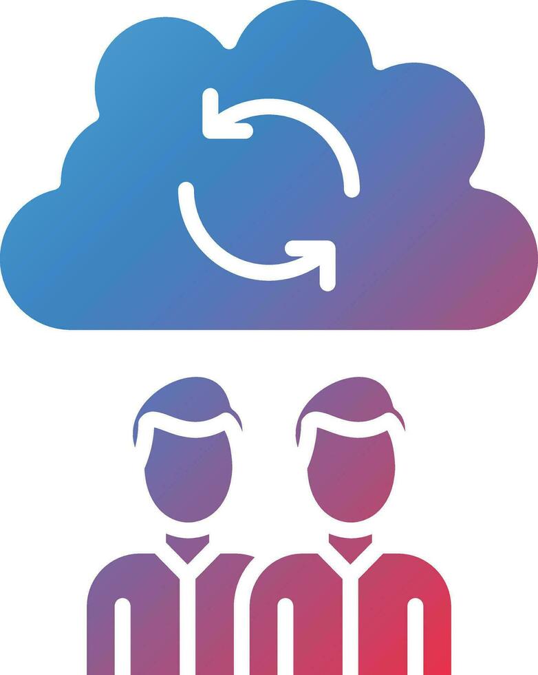 Team Sync Vector Icon
