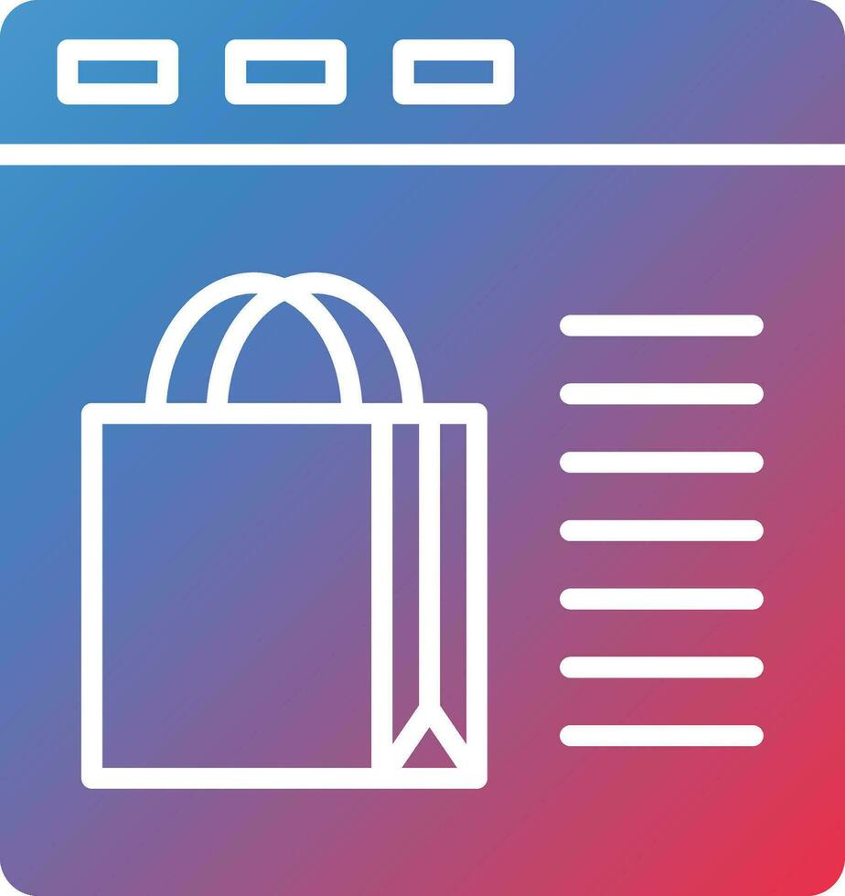 Webpage Vector Icon
