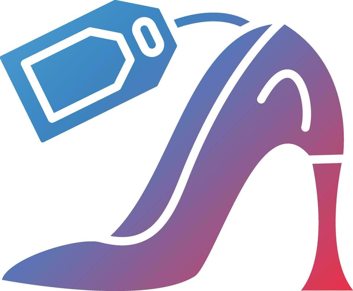 Heel Sale Vector Icon