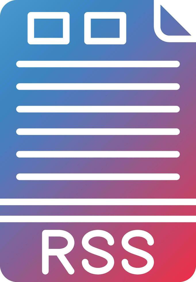 RSS Vector Icon