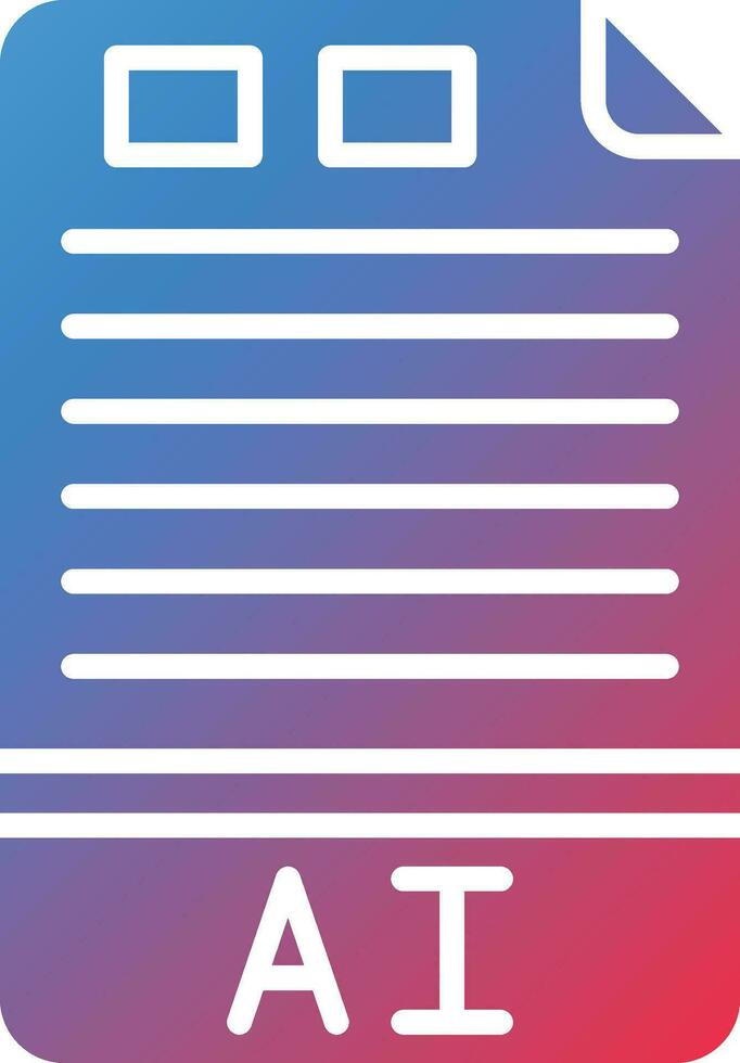 AI Vector Icon