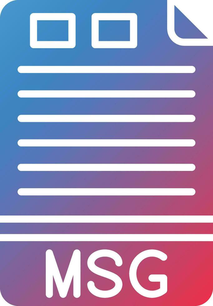 MSG Vector Icon