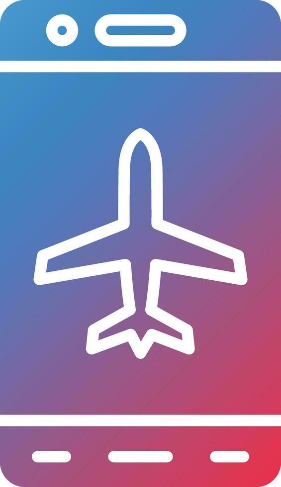 Mobile Airplane Mode Vector Icon
