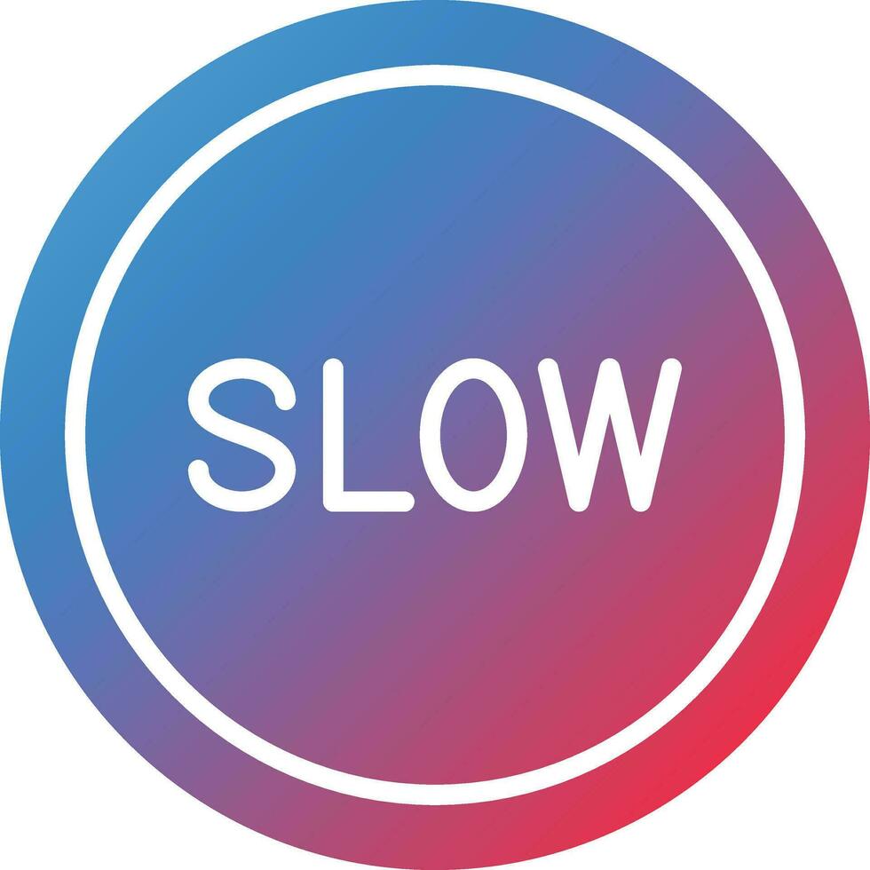 Slow Vector Icon