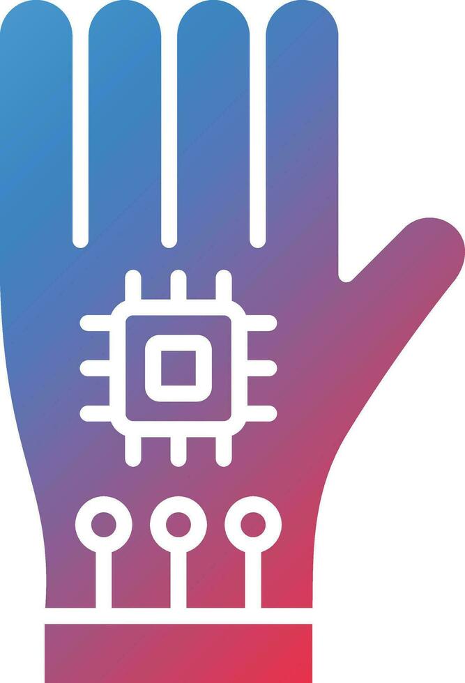 Wired Gloves Vector Icon