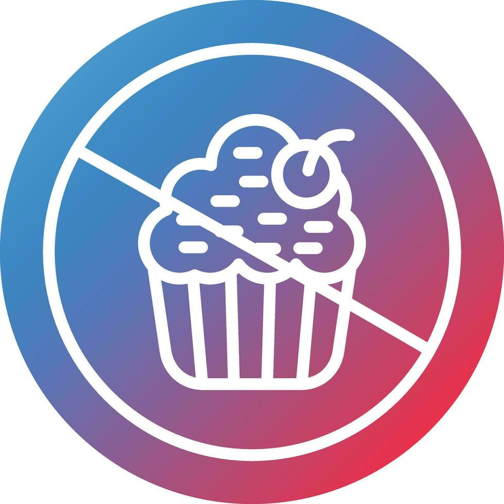 No Food Vector Icon