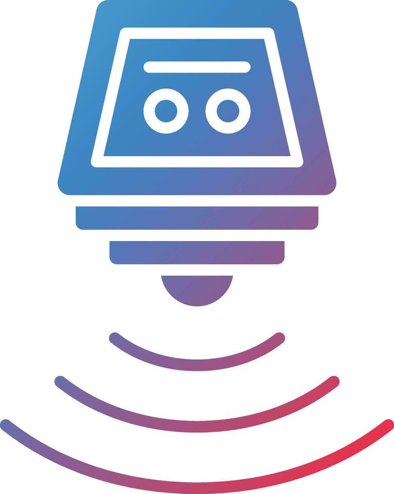 Smart Water Sensor Vector Icon