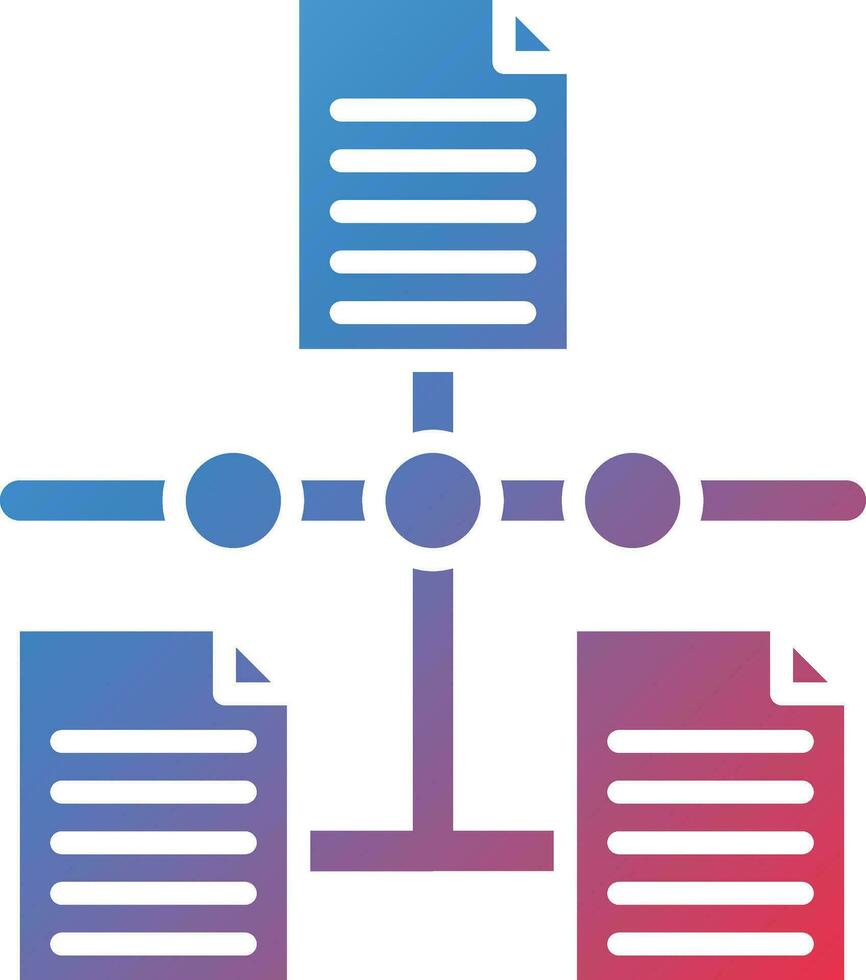 Linked Data Vector Icon