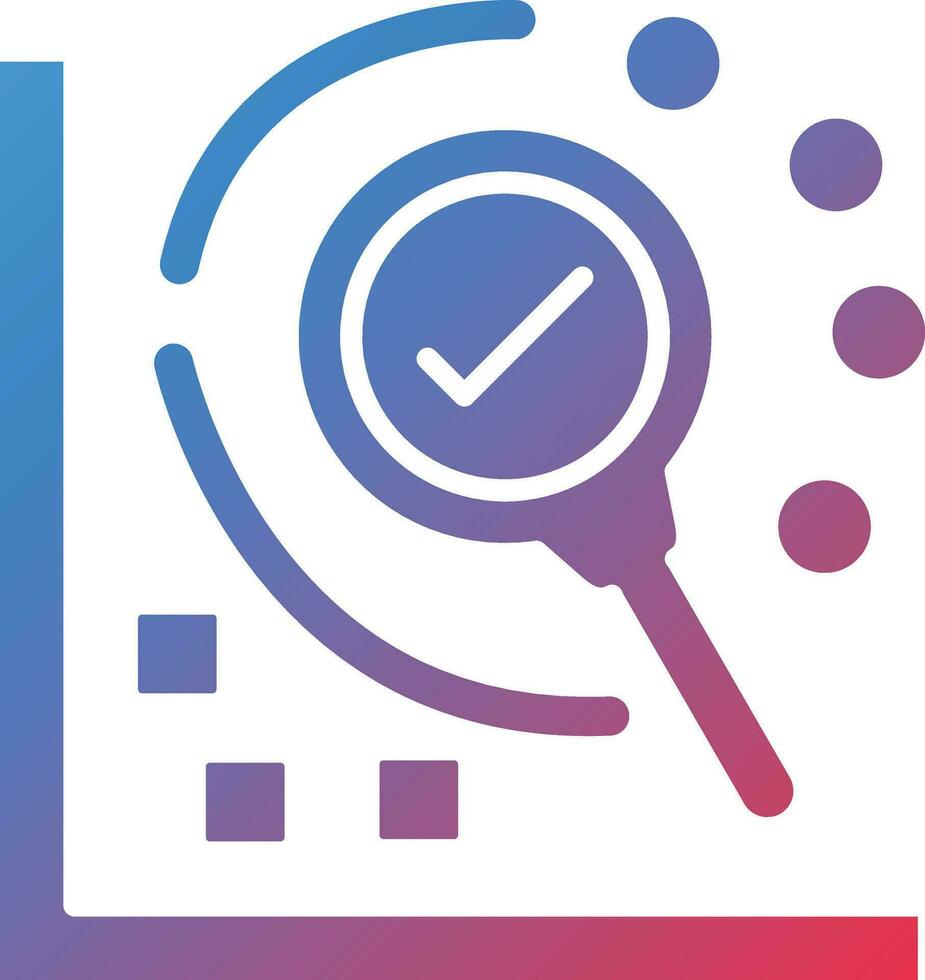 Cluster Analysis Vector Icon
