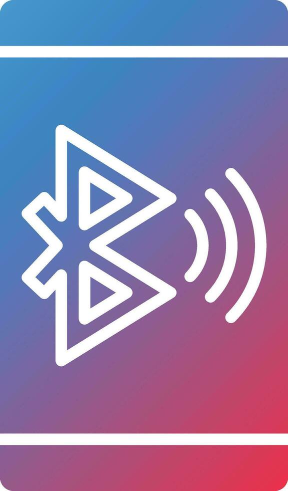 Bluetooth Connect Vector Icon