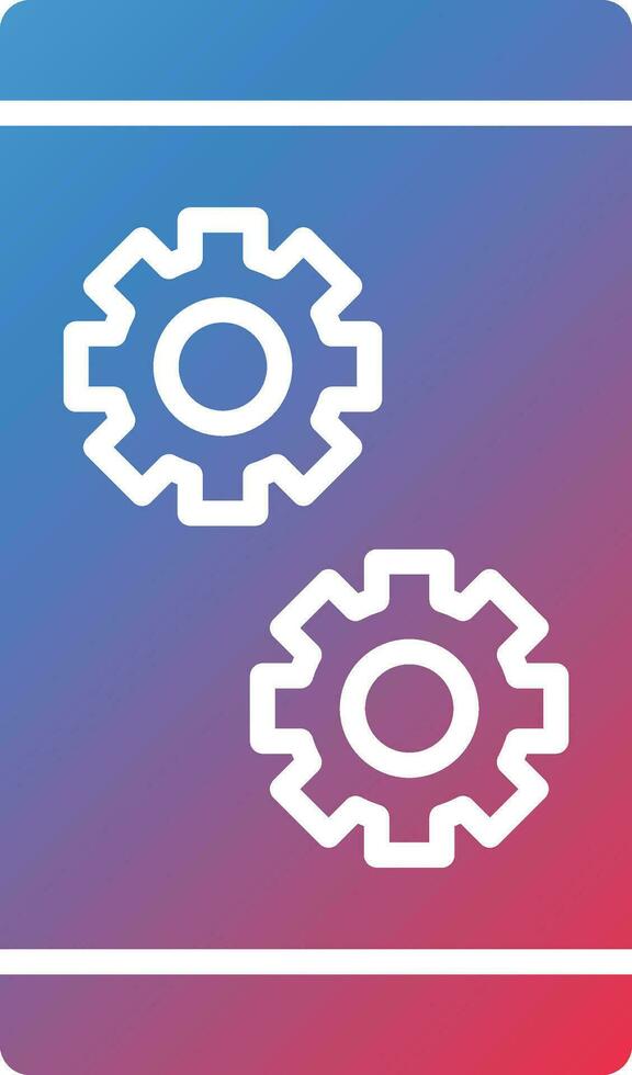 ajuste sistema vector icono