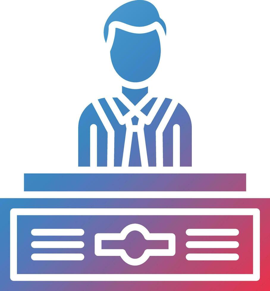Reception Vector Icon