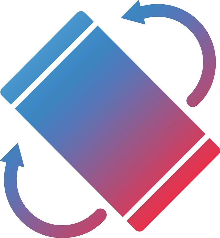 Screen Rotation Vector Icon