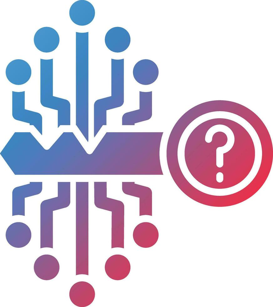 Lost Key Vector Icon