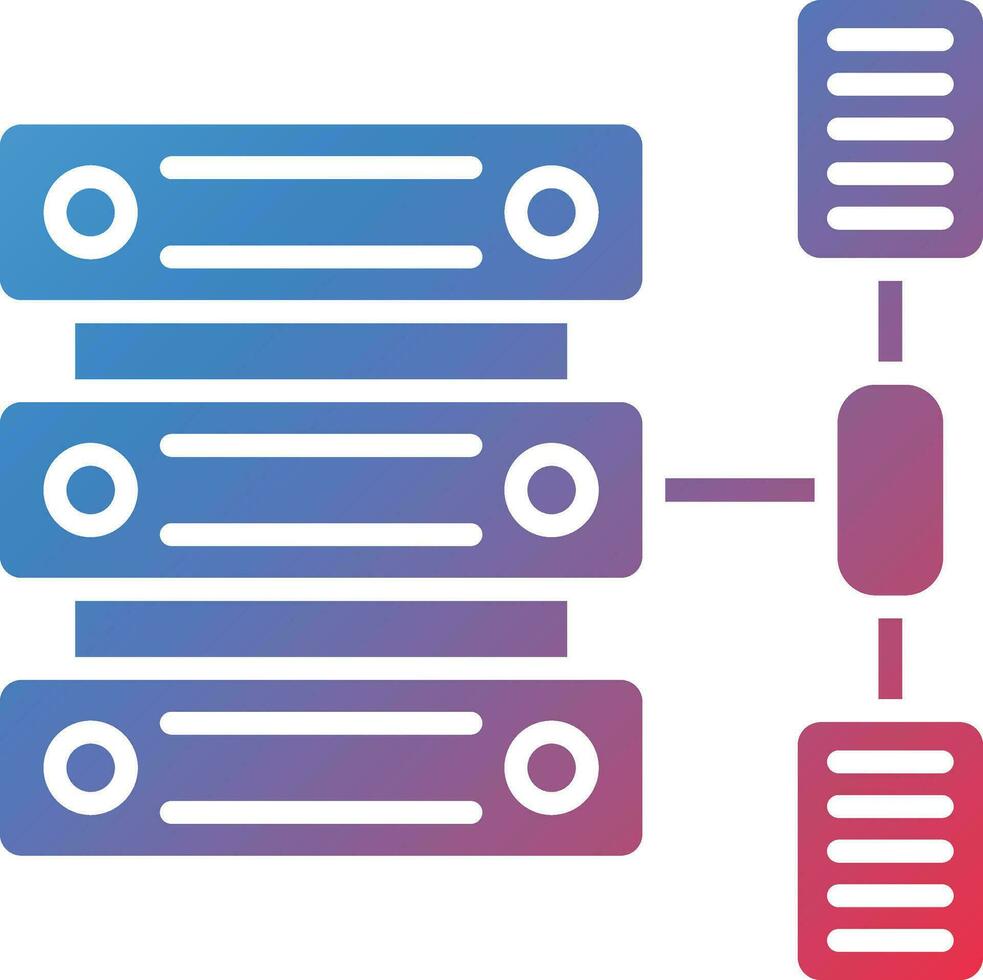 Data Transformation Vector Icon