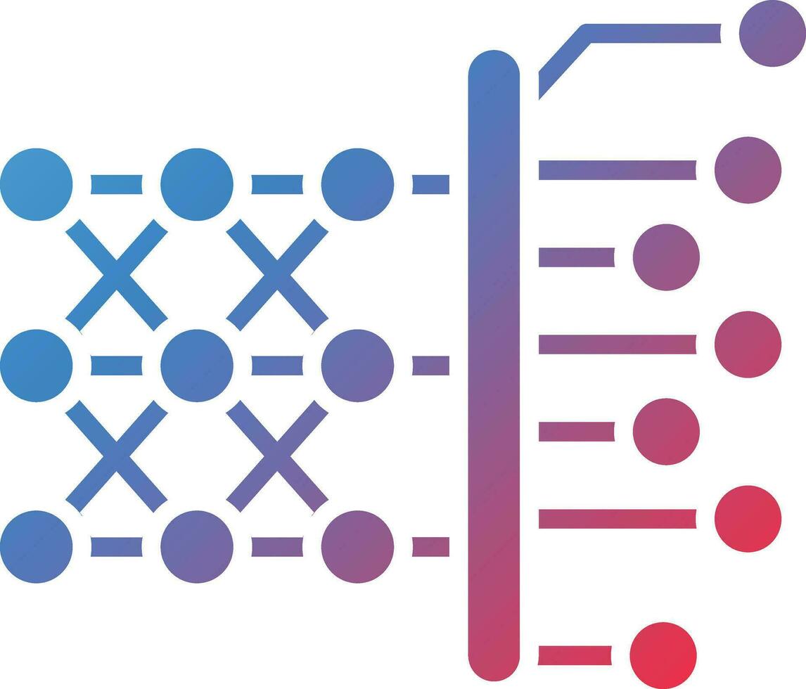 Deep Learning Vector Icon