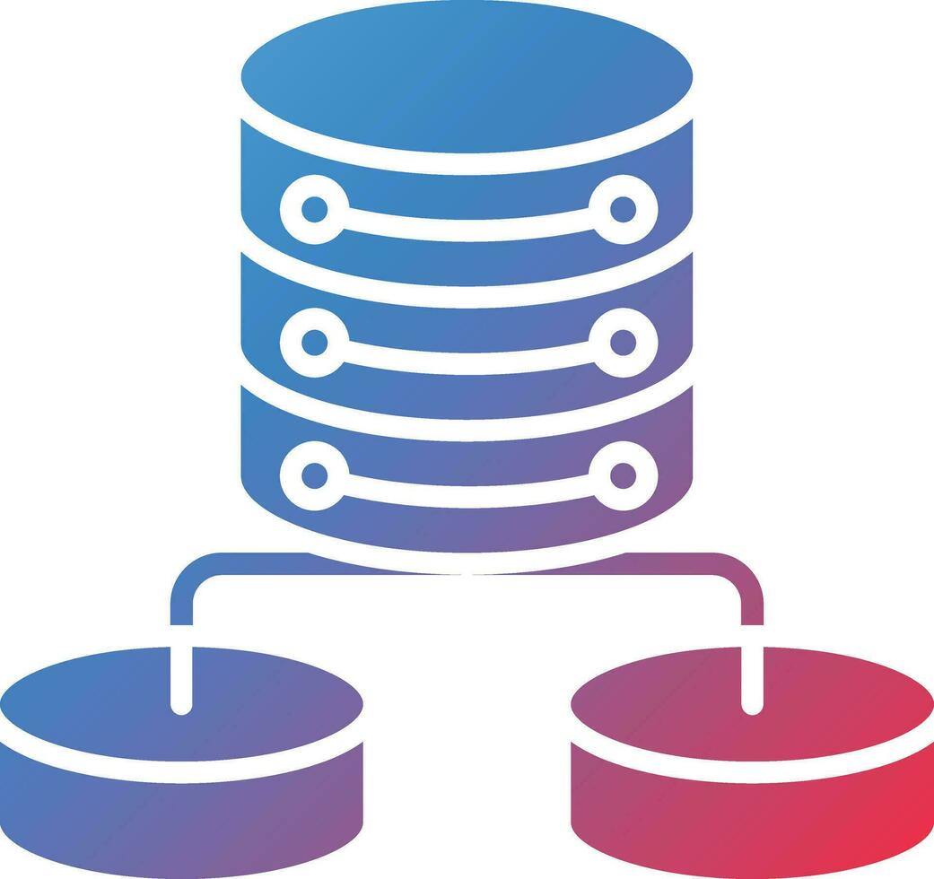 Semi Structured Data Vector Icon