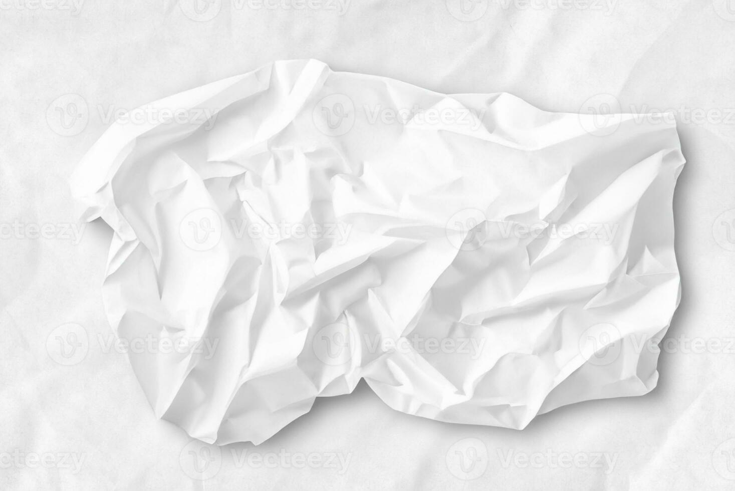 photo white crumpled paper texture background design space white tone