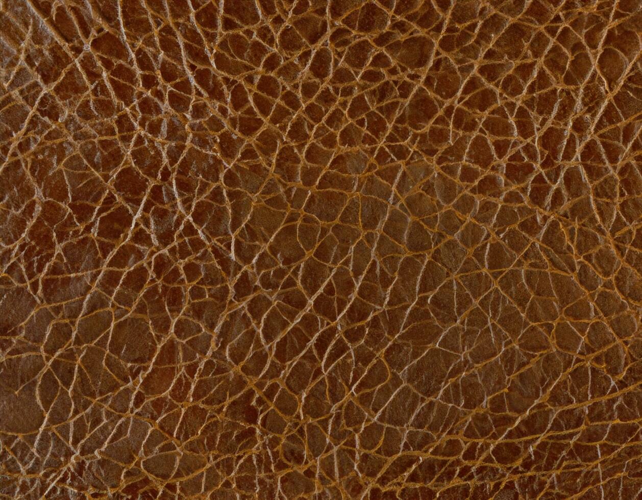 Brown leather texture background photo