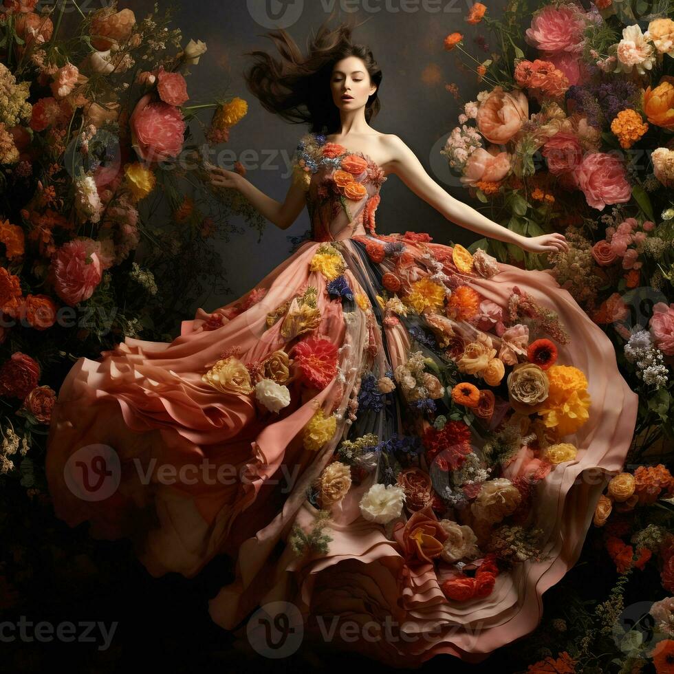 A floral masterpiece divine. photo