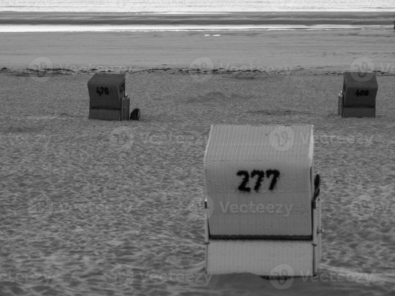 Langeoog island in the north sea photo