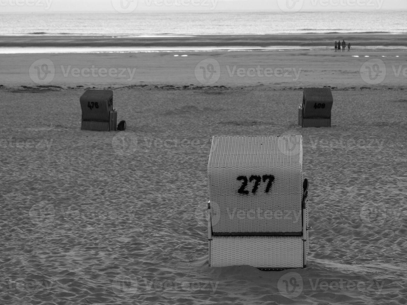 Langeoog island in the north sea photo