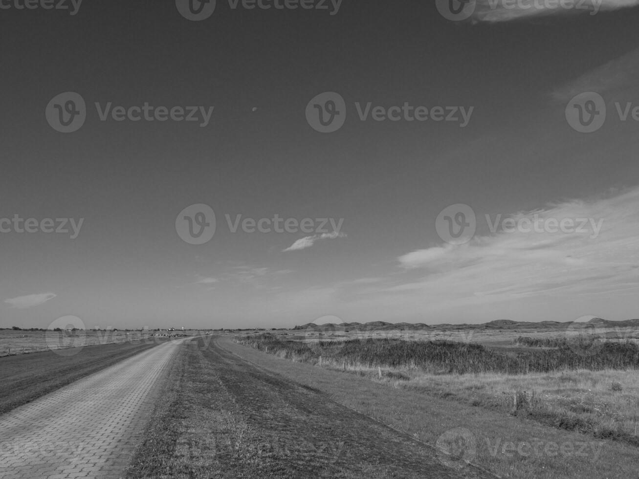 Langeoog island in the north sea photo