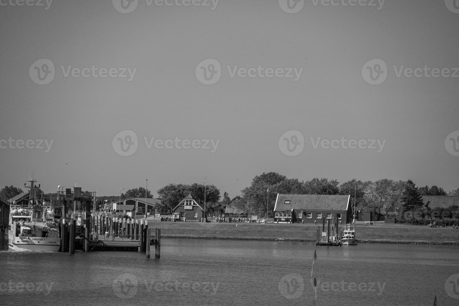 the beach of langeoog island photo