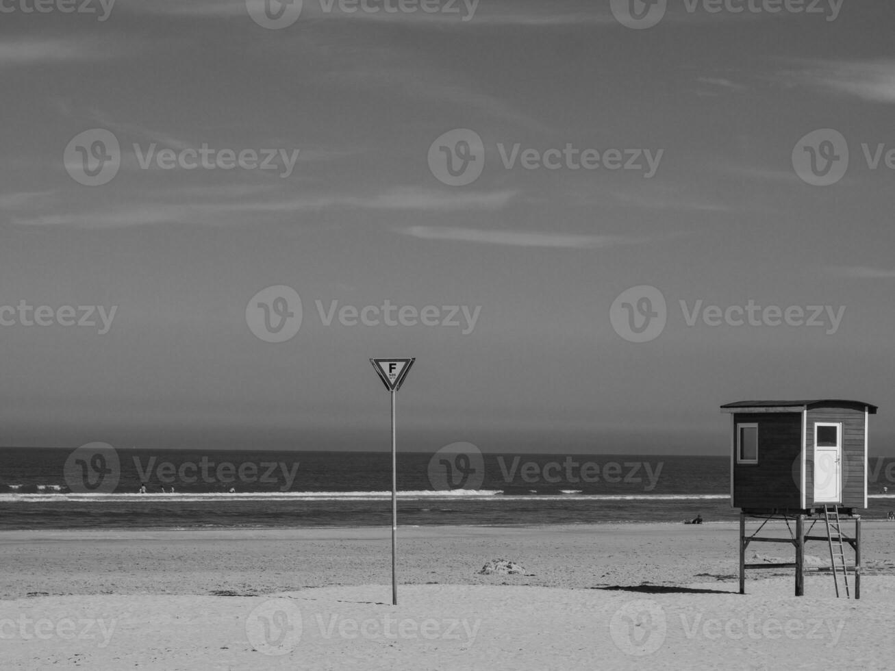 verano hora en langeoog isla foto