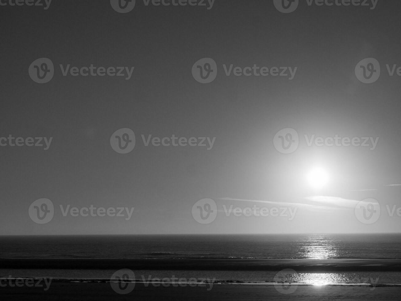 the island of langeoog in germany photo