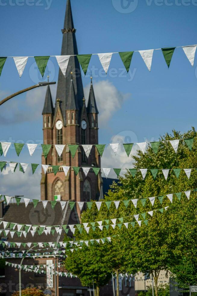 verano hora en el Alemania Westfalia foto