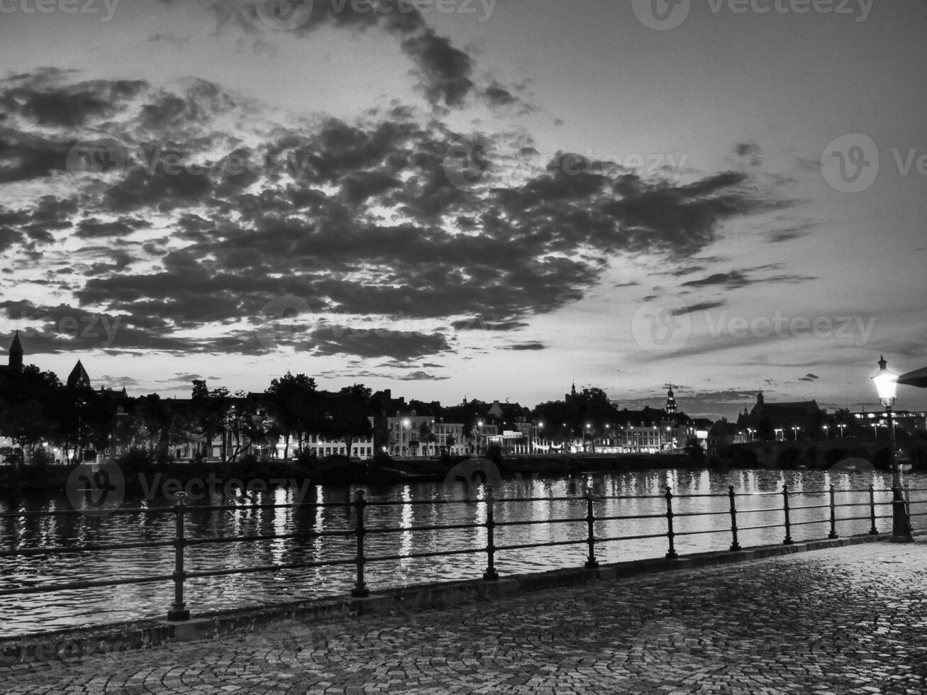summer time at maastricht in the netherlands photo