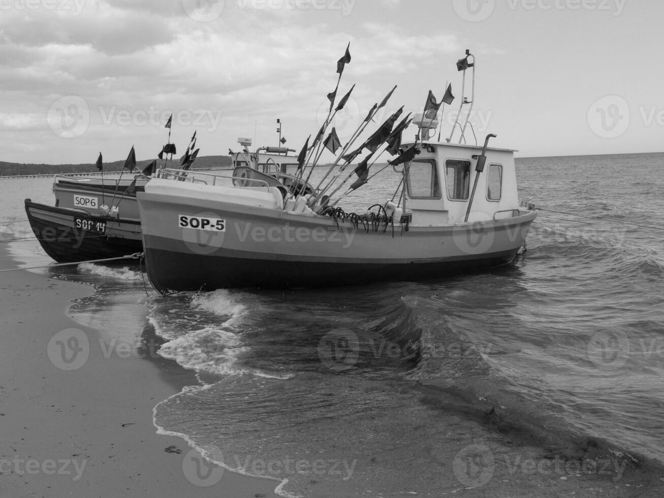 the baltic sea in poland photo