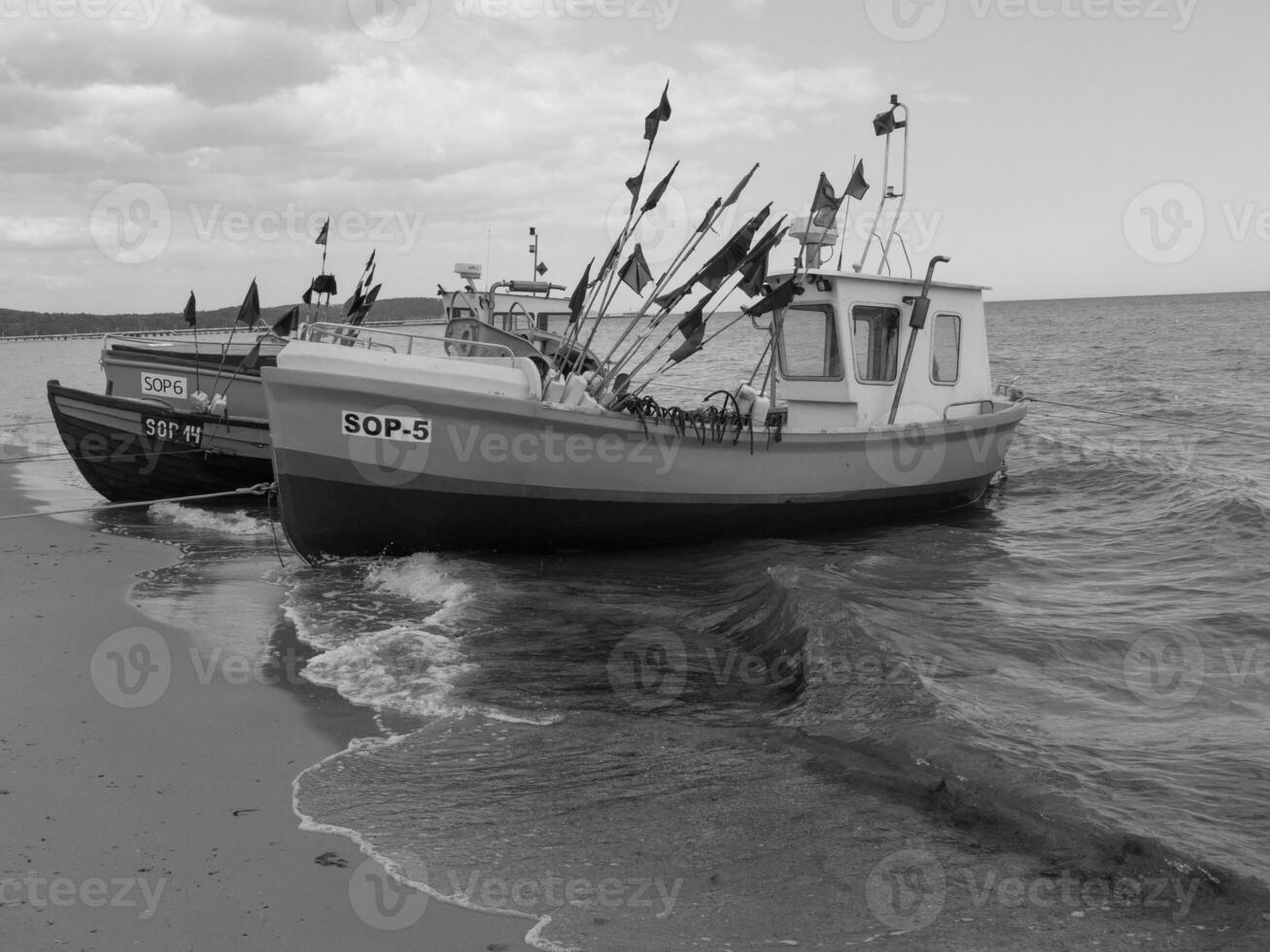 el mar báltico en polonia foto