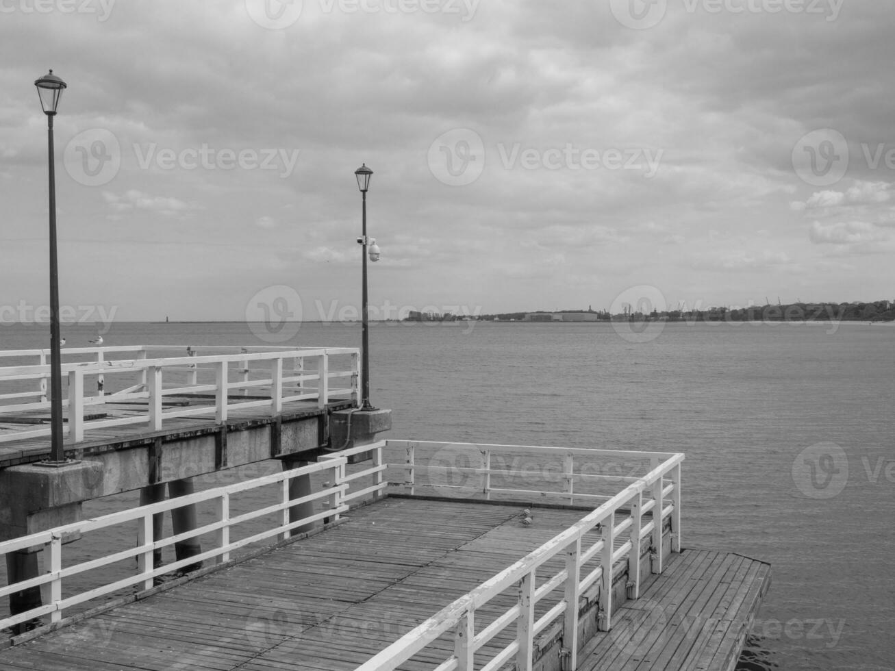 at the baltic sea nesar gdansk in poland photo