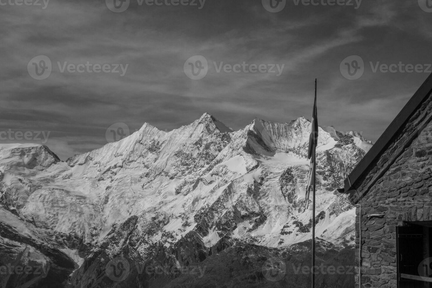 los alpes en suiza foto