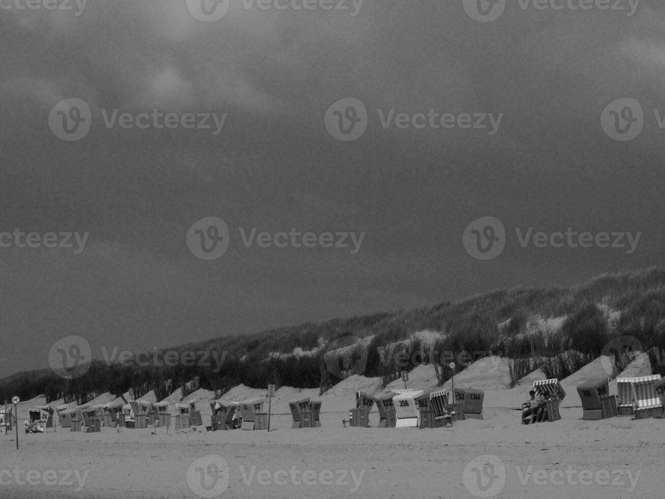 Langeoog island in the north sea photo