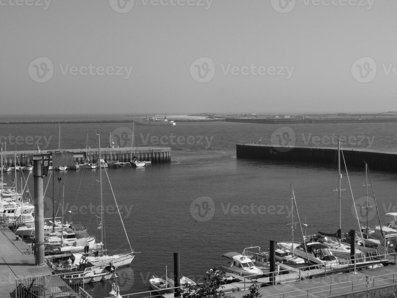 el isla de helgolandia en el norte mar foto