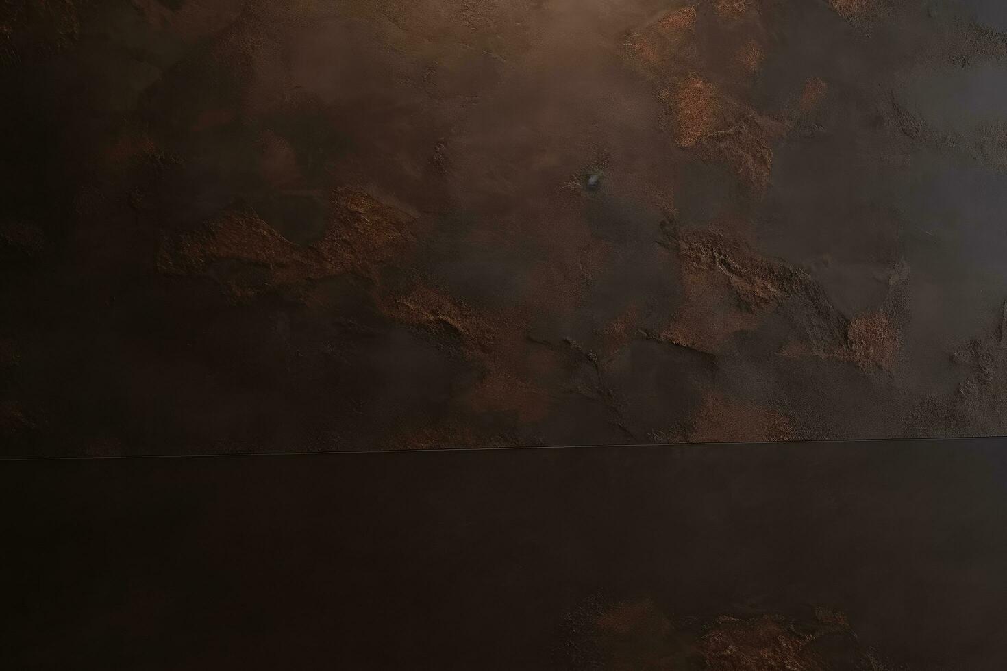 Close up of abstract dark brown stone texture. Brown marble texture background. AI Generated photo