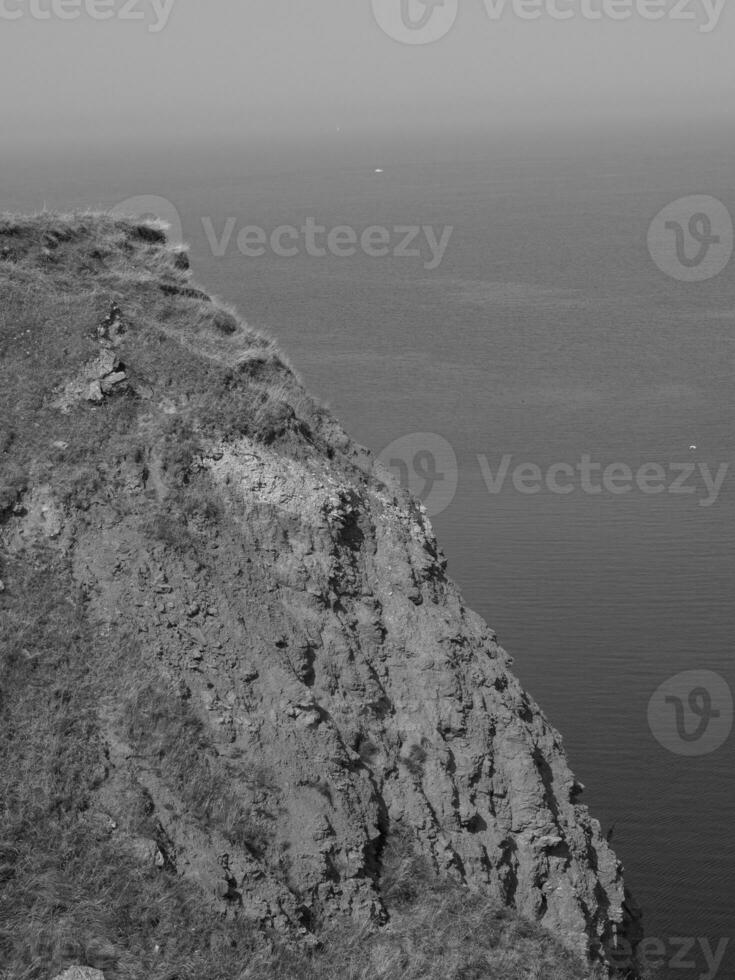 Helgoland island in the north sea photo