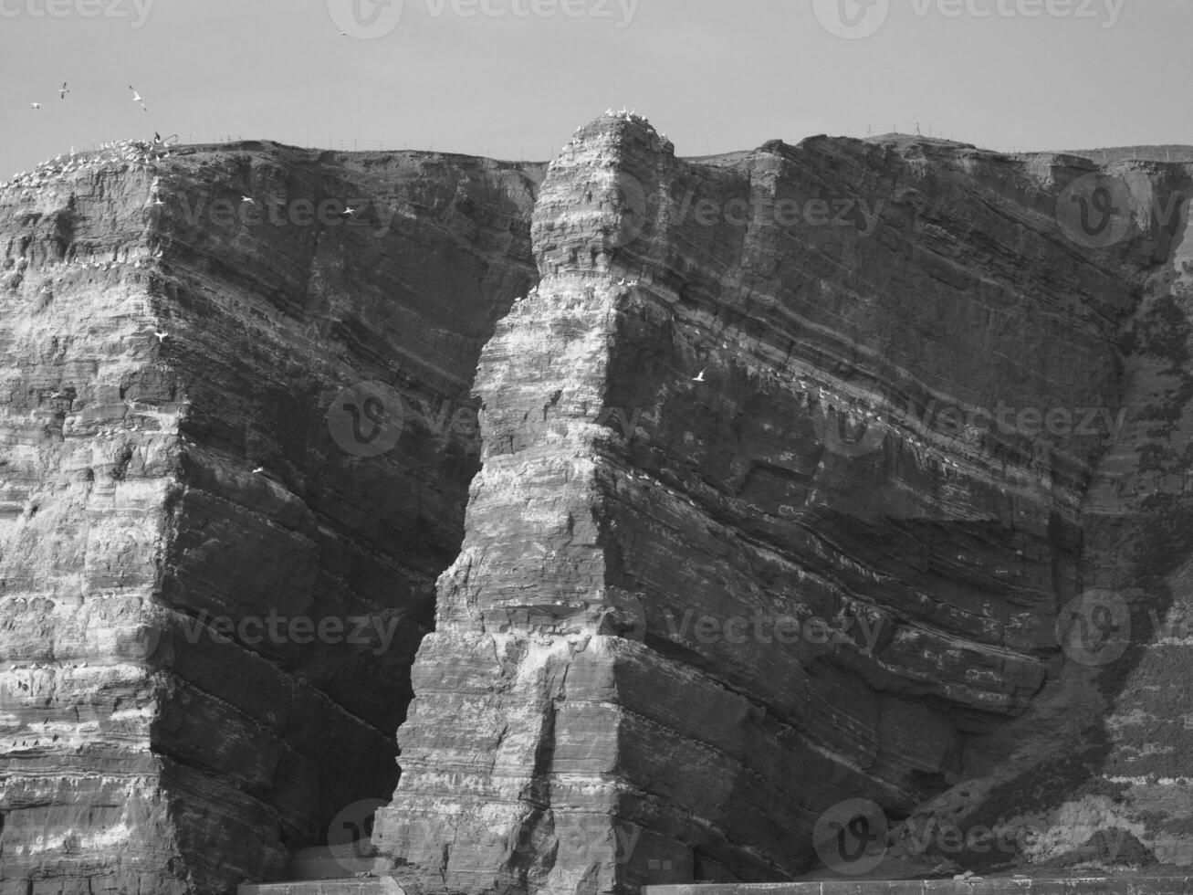 Helgoland island in germany photo