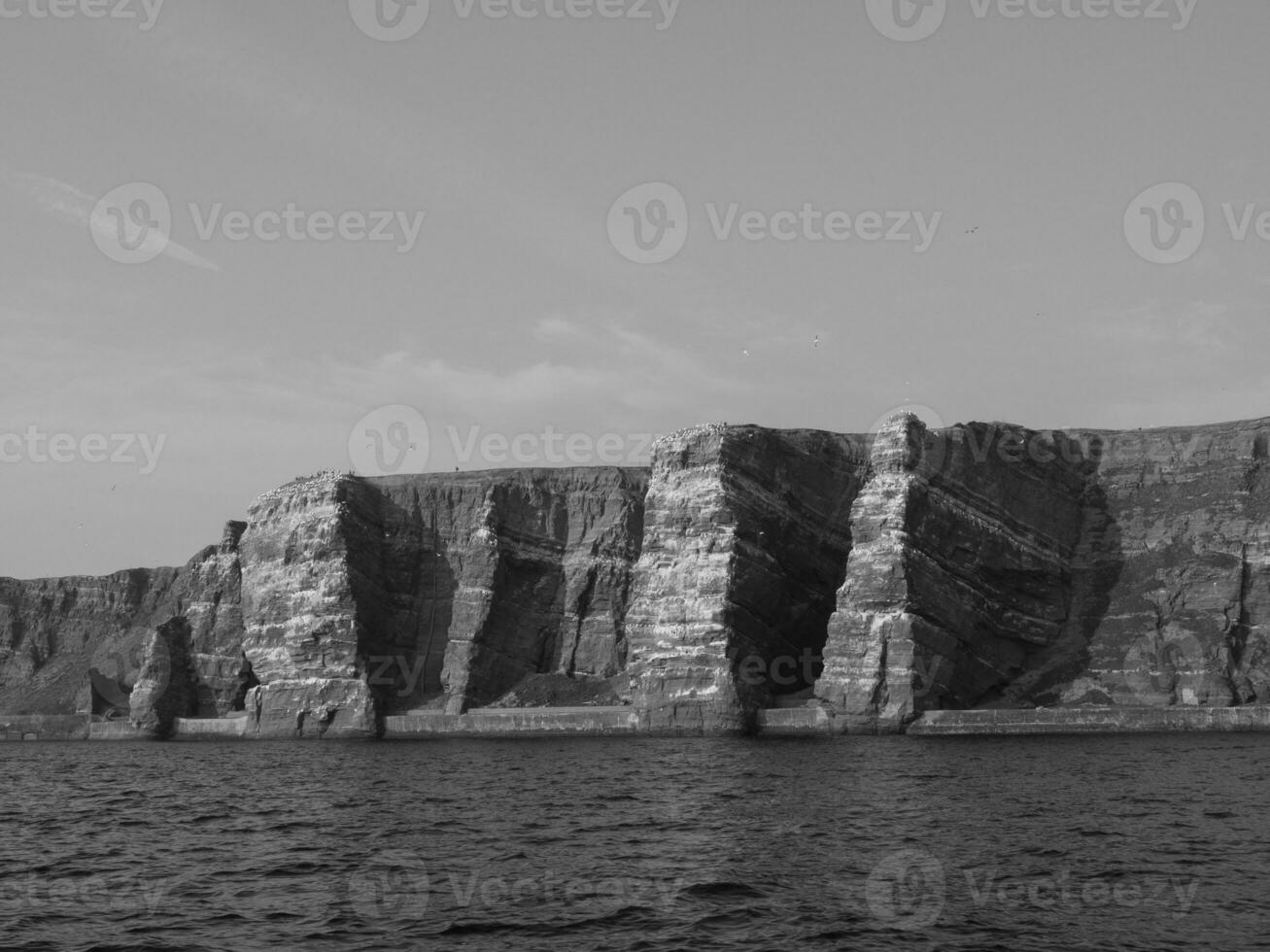 Helgoland island in germany photo