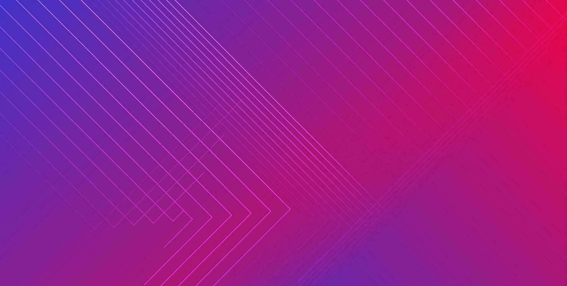 Blue red lines technology futuristic background vector