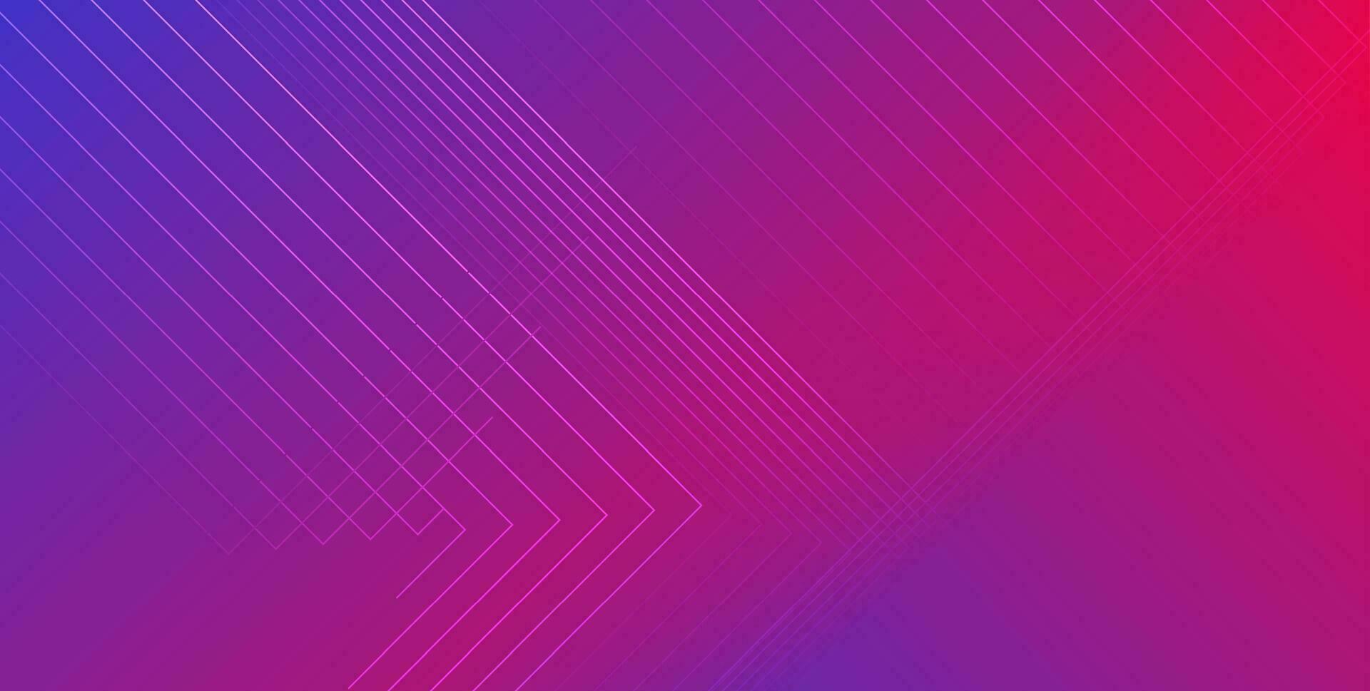 Blue red lines technology futuristic background vector