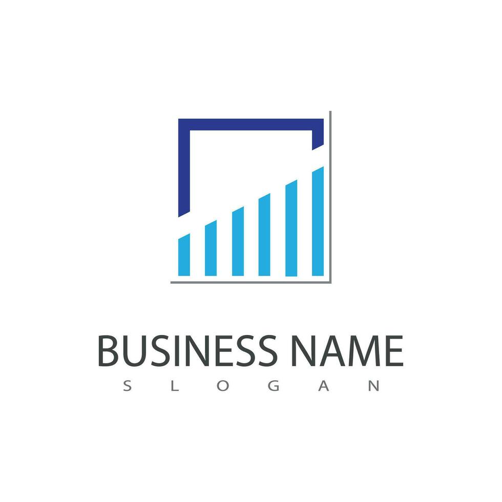 Business Finance logo template vector