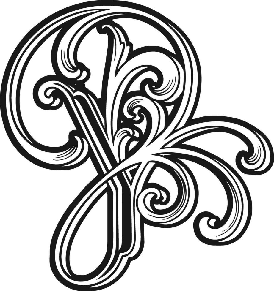 Elegant script Y monogram logo classic appeal outline vector illustrations for your work logo, merchandise t-shirt, stickers and label designs, poster, greeting cards advertising business company